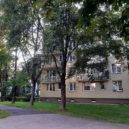 Ferienwohnung Apartament Luxury Business Saska Kepa Warschau Exterior foto